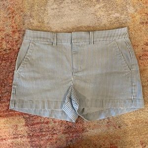 Pinstripe shorts